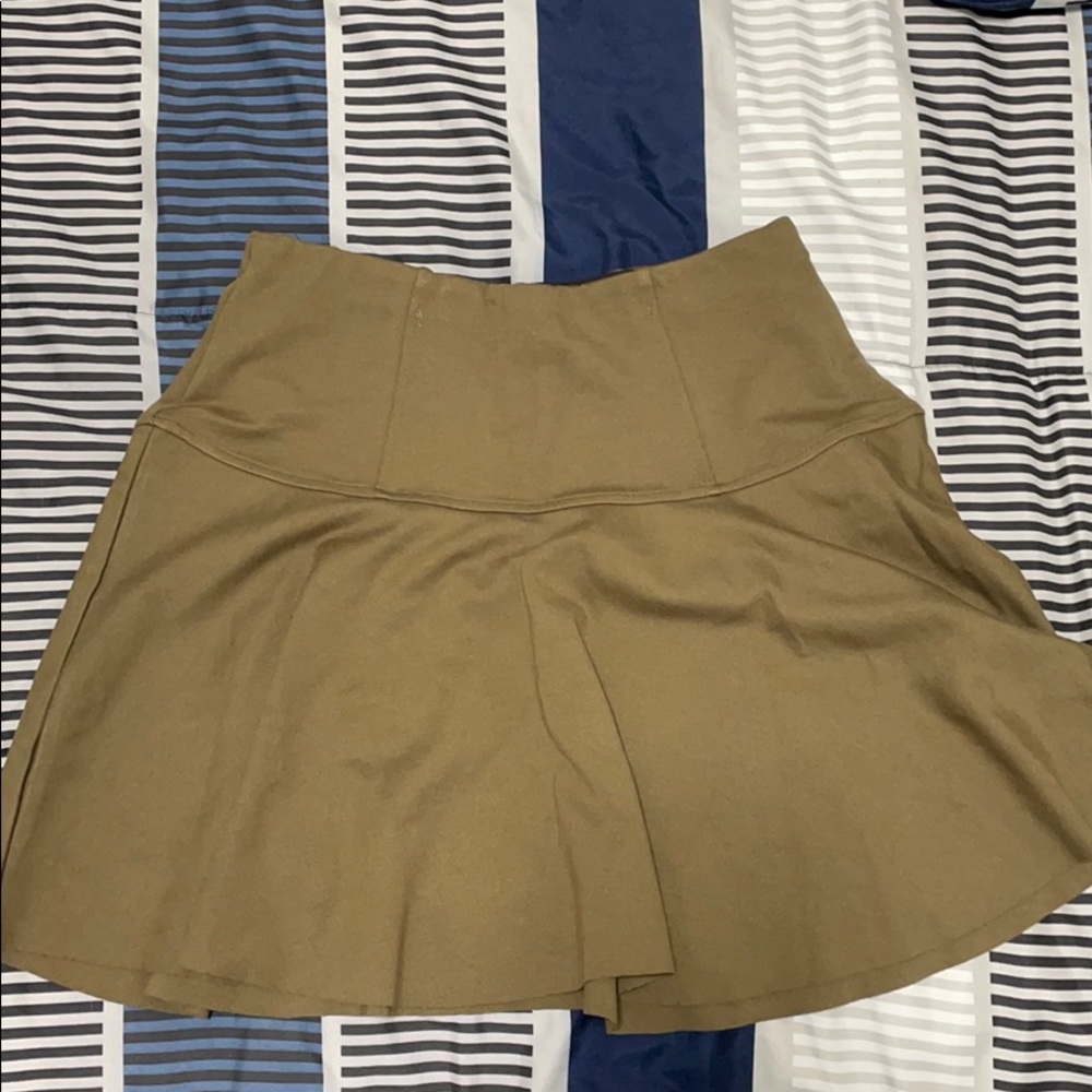 Free People Mini Skirt with Waist Band
